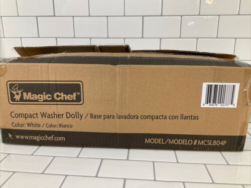 Magic Chef MCSLB04P Adjustable Compact Washer Washing Machine Dolly Accessory (6922752065719)